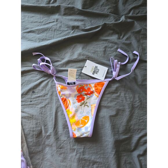 NWT Princess Polly BEASLEY Set (Bikini & Top)BOTTOMS MULTI size 2 - Picture 2 of 7